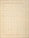 Machine Washable Traditional Brown Rug, wshtr1364