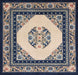 Machine Washable Traditional Dark Slate Blue Rug, wshtr1367