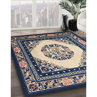 Traditional Tan Brown Oriental Rug, tr1369