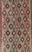 Machine Washable Traditional Chestnut Brown Rug, wshtr1373