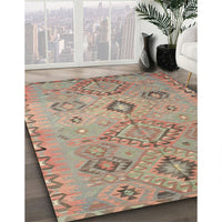 Traditional Rust Pink Persian Rug, tr1374