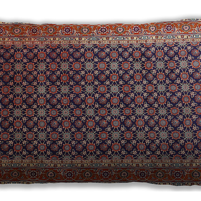 Traditional Classic Rectangular Camel Brown Lumbar Throw Pillow, 13 inch by 19 inch, lbtr1376
