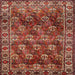 Square Traditional Red Persian Rug, tr1377