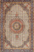 Machine Washable Traditional Sepia Brown Rug, wshtr1378