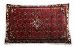 Traditional Classic Rectangular Sienna Brown Lumbar Throw Pillow, 13 inch by 19 inch, lbtr1379