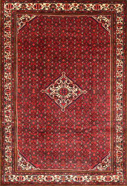 Machine Washable Traditional Sienna Brown Rug, wshtr1379