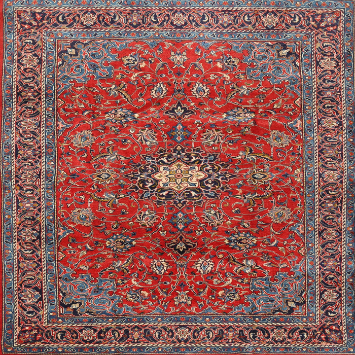 Square Traditional Red Persian Rug, tr1382