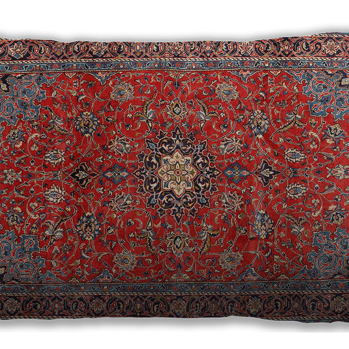 Traditional Classic Rectangular Tomato Red Lumbar Throw Pillow, 13 inch by 19 inch, lbtr1382