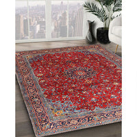 Traditional Pink Persian Rug, tr1383