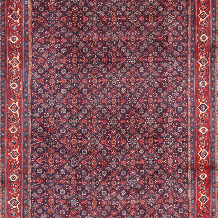 Traditional Rose Purple Persian Rug, tr1384