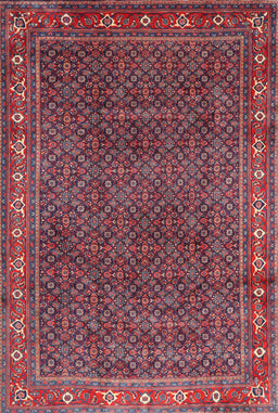 Machine Washable Traditional Rose Dust Purple Rug, wshtr1384