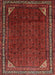 Traditional Sienna Brown Persian Rug, tr1389