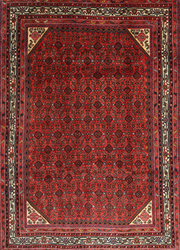 Machine Washable Traditional Sienna Brown Rug, wshtr1389
