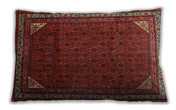 Traditional Classic Rectangular Sienna Brown Lumbar Throw Pillow, 13 inch by 19 inch, lbtr1389