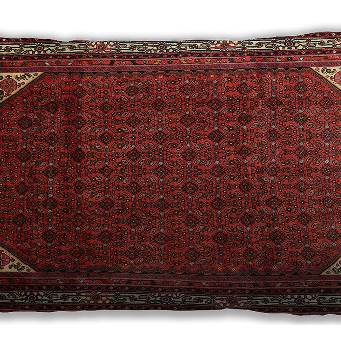 Traditional Classic Rectangular Sienna Brown Lumbar Throw Pillow, 13 inch by 19 inch, lbtr1389