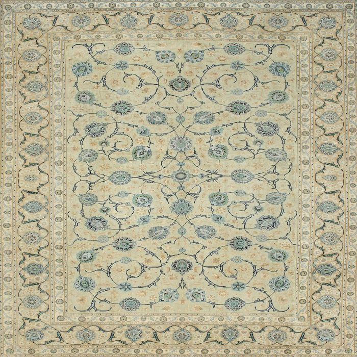 Square Traditional Brown Persian Rug, tr138