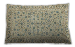 Traditional Classic Rectangular Brown Lumbar Throw Pillow, 13 inch by 19 inch, lbtr138