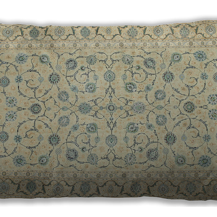 Traditional Classic Rectangular Brown Lumbar Throw Pillow, 13 inch by 19 inch, lbtr138