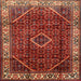 Square Traditional Red Persian Rug, tr1392