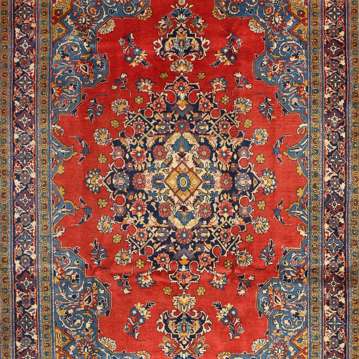 Traditional Dark Almond Brown Persian Rug, tr1393