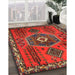 Machine Washable Traditional Sienna Brown Rug in a Family Room, wshtr1396