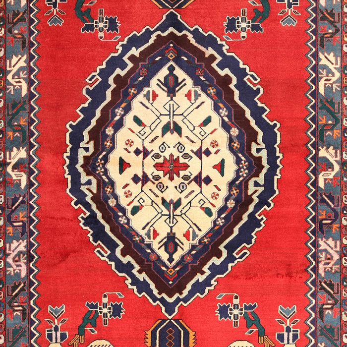 Traditional Red Medallion Rug, tr1397