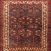 Square Traditional Red Persian Rug, tr1399