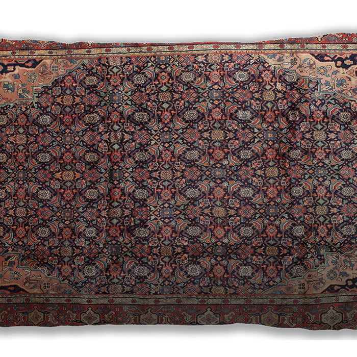 Traditional Classic Rectangular Orange Salmon Pink Lumbar Throw Pillow, 13 inch by 19 inch, lbtr139