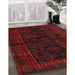 Machine Washable Traditional Night Red Rug in a Family Room, wshtr1400