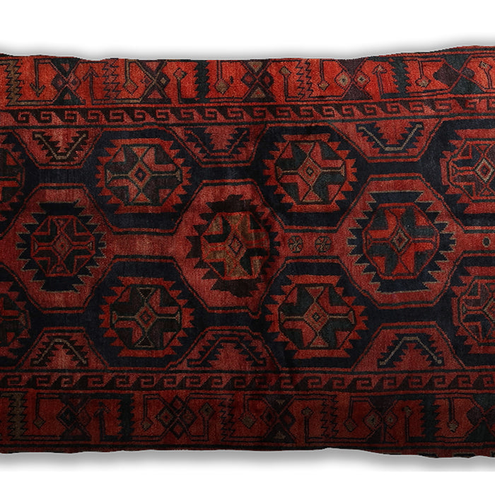 Traditional Classic Rectangular Bakers Brown Lumbar Throw Pillow, 13 inch by 19 inch, lbtr1401