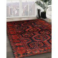 Traditional Bakers Brown Persian Rug, tr1401