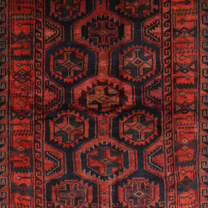 Machine Washable Traditional Bakers Brown Rug, wshtr1401