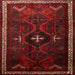 Square Traditional Red Persian Rug, tr1402