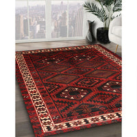 Traditional Red Persian Rug, tr1404