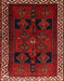 Traditional Reddish Brown Persian Rug, tr1407