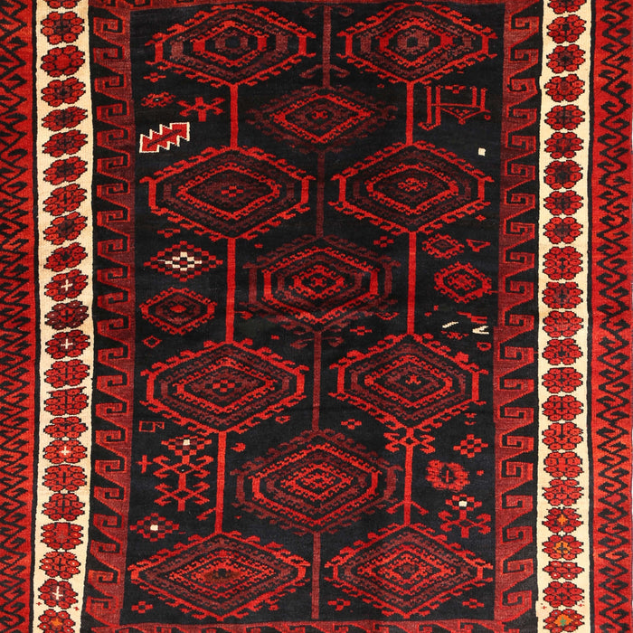 Traditional Dark Brown Persian Rug, tr1410