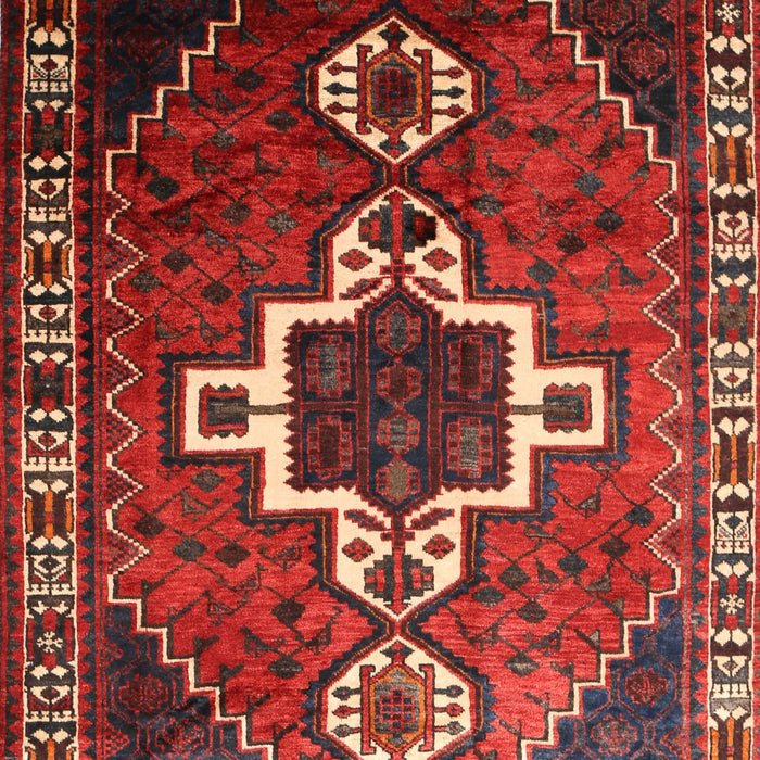 Traditional Sienna Brown Persian Rug, tr1412
