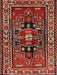 Traditional Dark Almond Brown Persian Rug, tr1415