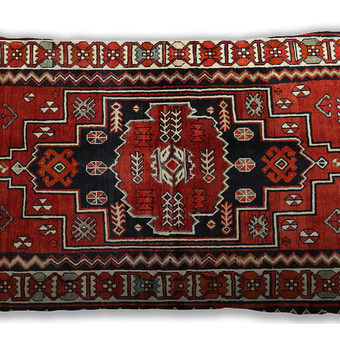 Traditional Classic Rectangular Dark Almond Brown Lumbar Throw Pillow, 13 inch by 19 inch, lbtr1415