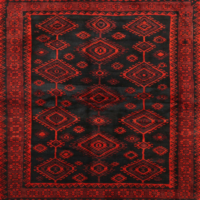 Square Traditional Red Persian Rug, tr1416