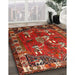 Traditional Red Persian Rug in Family Room, tr1419