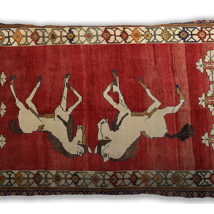 Traditional Classic Rectangular Red Lumbar Throw Pillow, 13 inch by 19 inch, lbtr1420