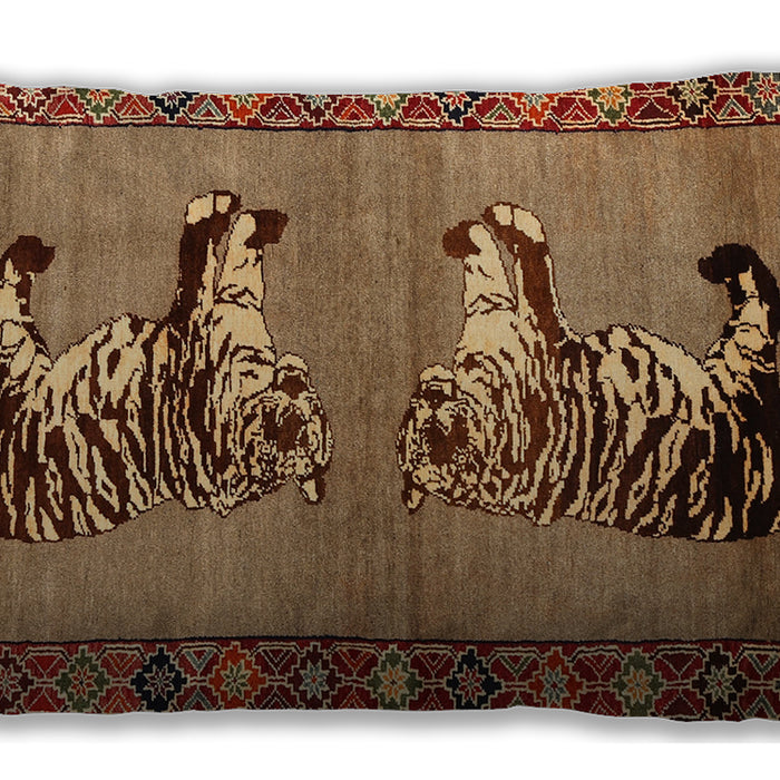 Traditional Classic Rectangular Golden Gold Lumbar Throw Pillow, 13 inch by 19 inch, lbtr1421