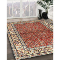 Traditional Red Persian Rug, tr1422