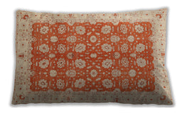 Traditional Classic Rectangular Brown Lumbar Throw Pillow, 13 inch by 19 inch, lbtr1423