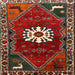 Square Traditional Red Persian Rug, tr1424