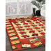 Machine Washable Traditional Red Rug in a Family Room, wshtr1425