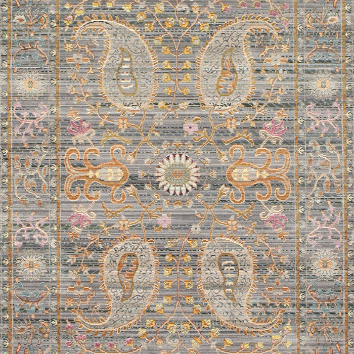 Machine Washable Traditional Dark Almond Brown Rug, wshtr142
