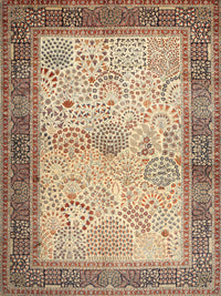 Machine Washable Traditional Sienna Brown Rug, wshtr1430