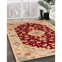 Traditional Red Medallion Rug, tr1432